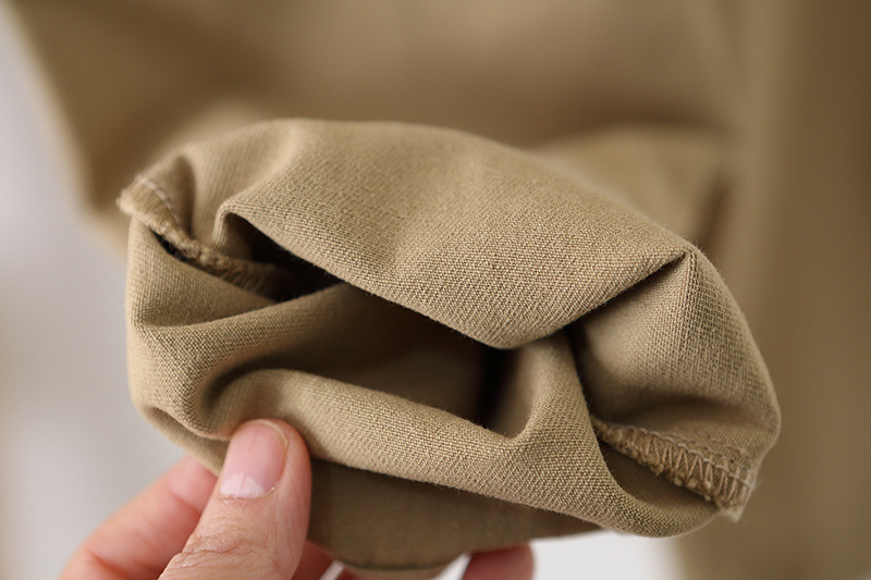 Toddler Solid Color Khaki Worker Overalls