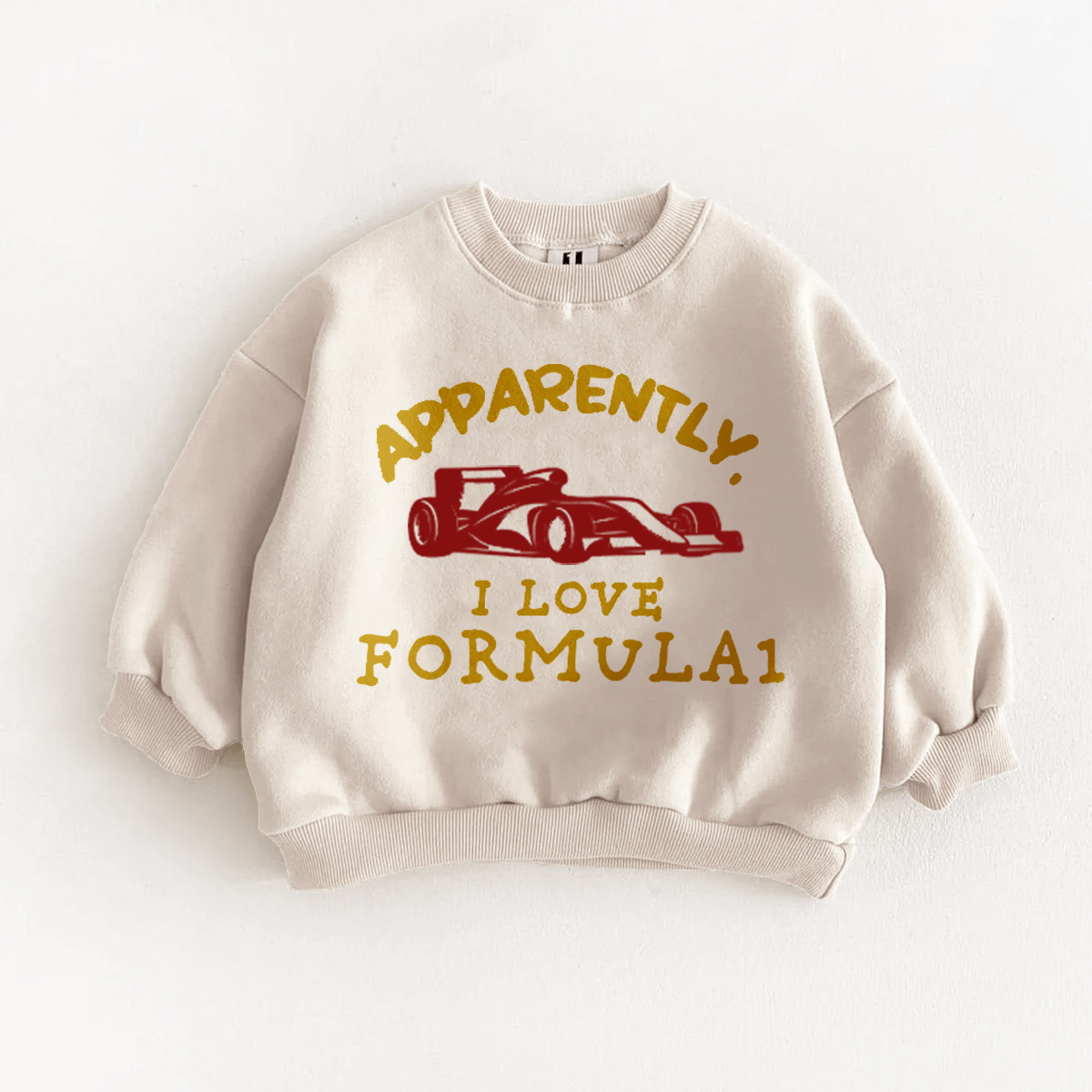 APPARENTLY I LOVE FORMULAI Baby Toddler Sweatshirt