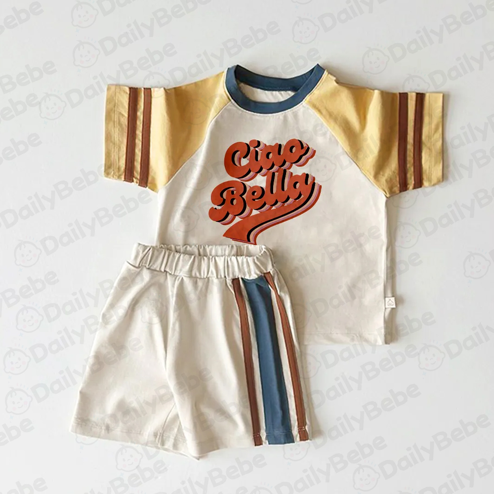 CIAO BELLA Baby Kids Slogan Set 