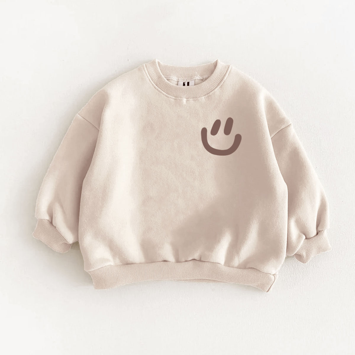Baby & Kids Smiley Multicolor Sweatshirt