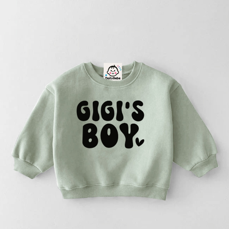 GIGI'S BOY Baby Toddler Sweatshirt