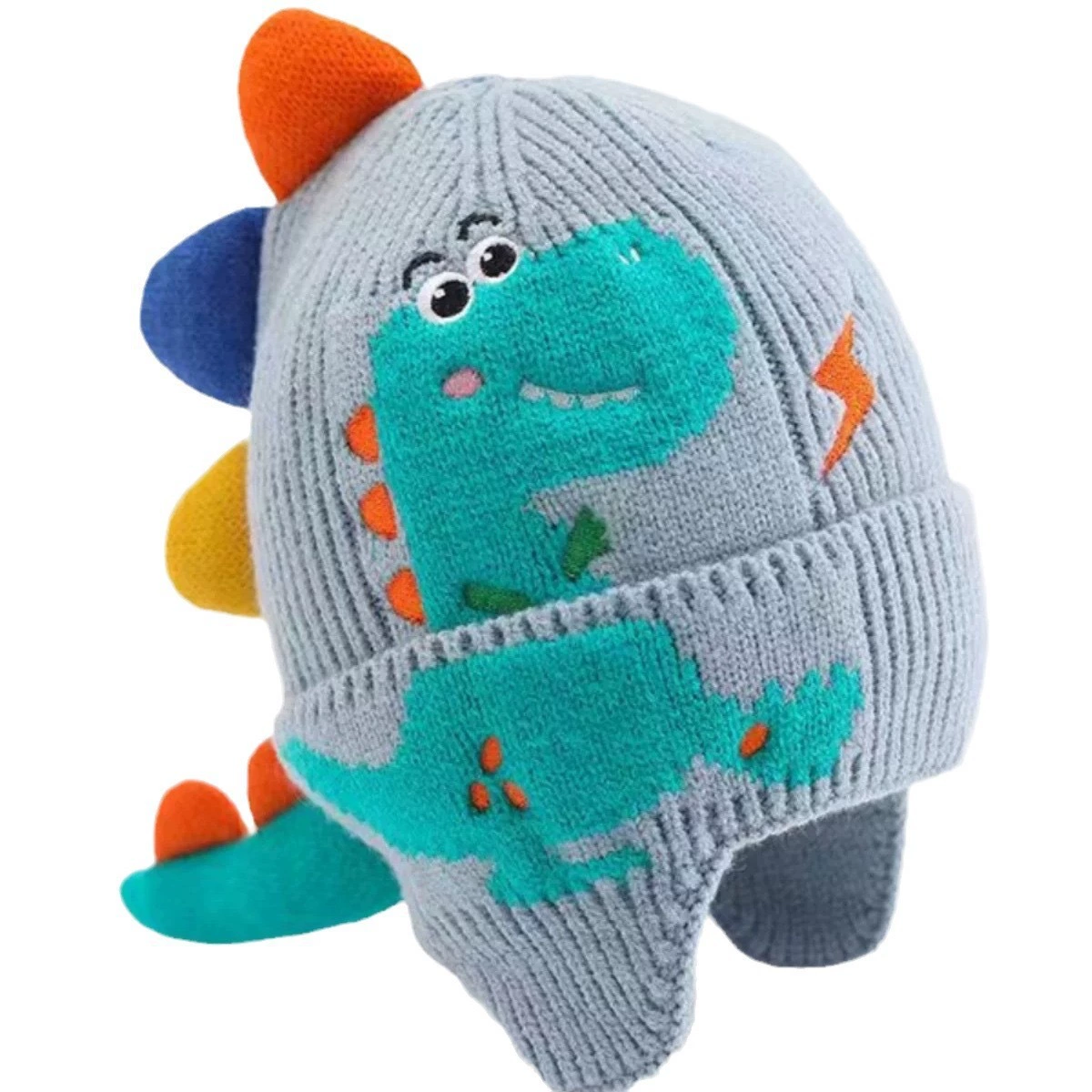 Baby Dinosaur Ear and Neck Protection Beanie
