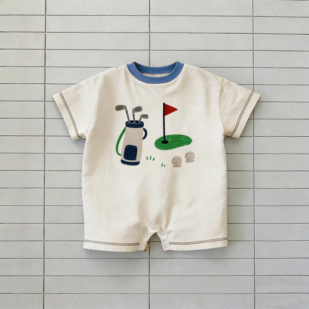 Baby Golf T-shirt Romper
