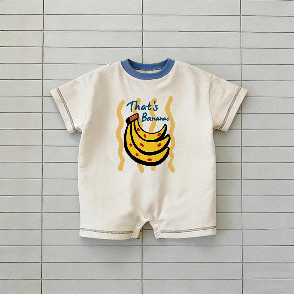 THAT'S BANANA Baby Colorblock Romper