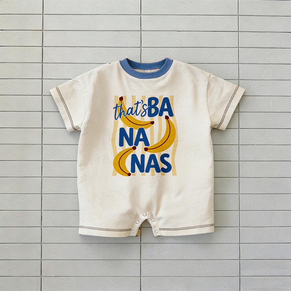 TAHT'S BANANA Baby T-shirt Romper
