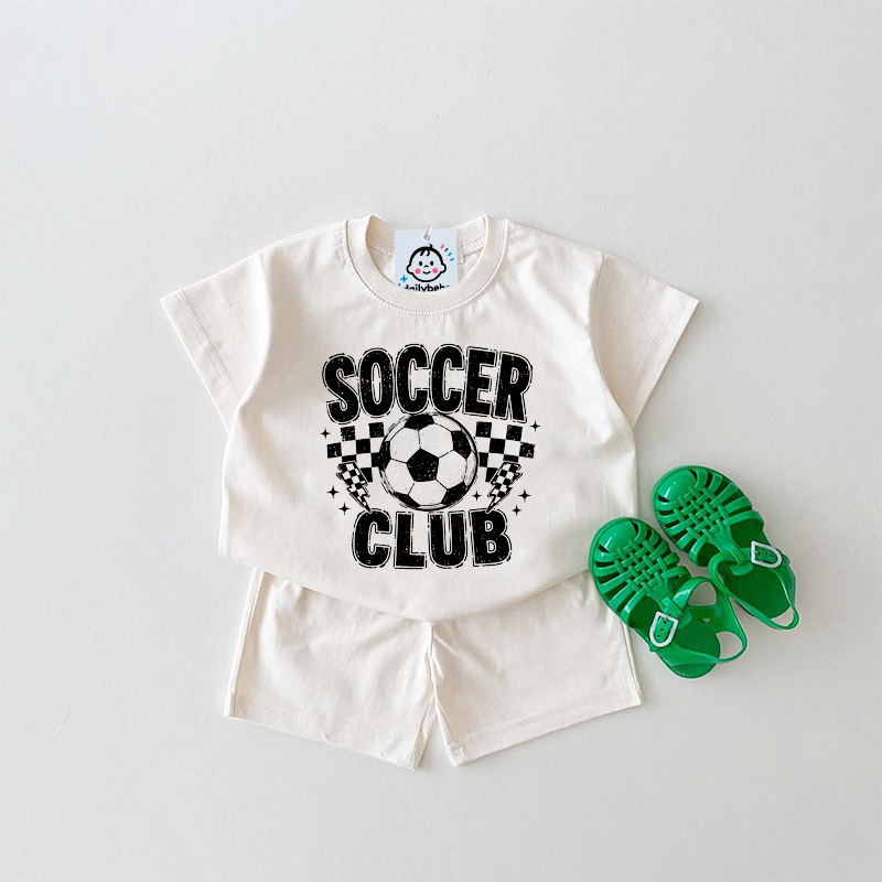 SOCCER CLUB Baby White Set 