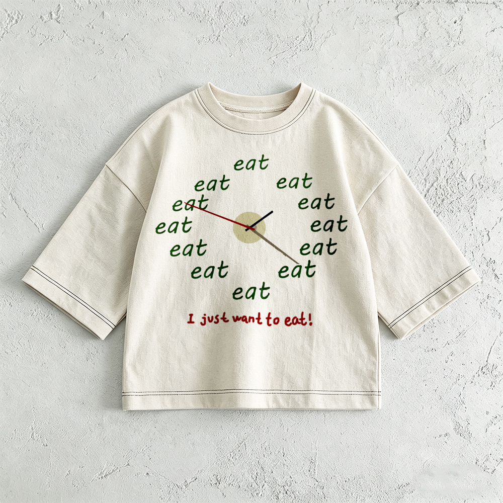 I JUST WANT TO EAT Baby & Kids Print T-Shirt (6M-12Y)