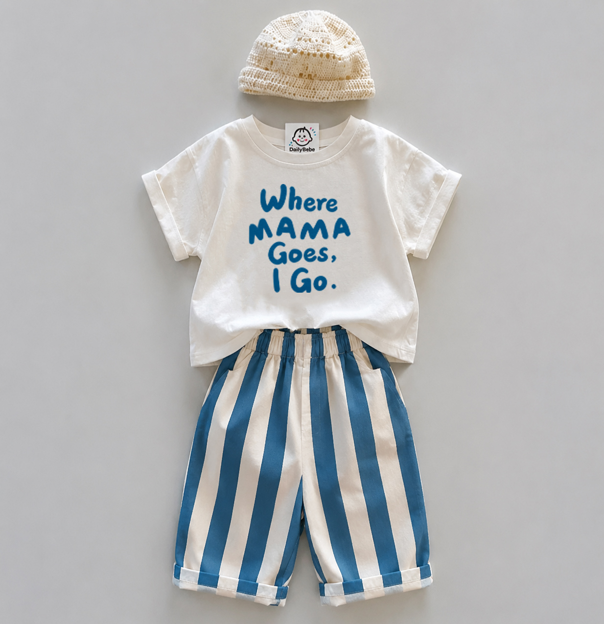 Baby Toddler Alphabet 2-Piece Sweatshirt Set