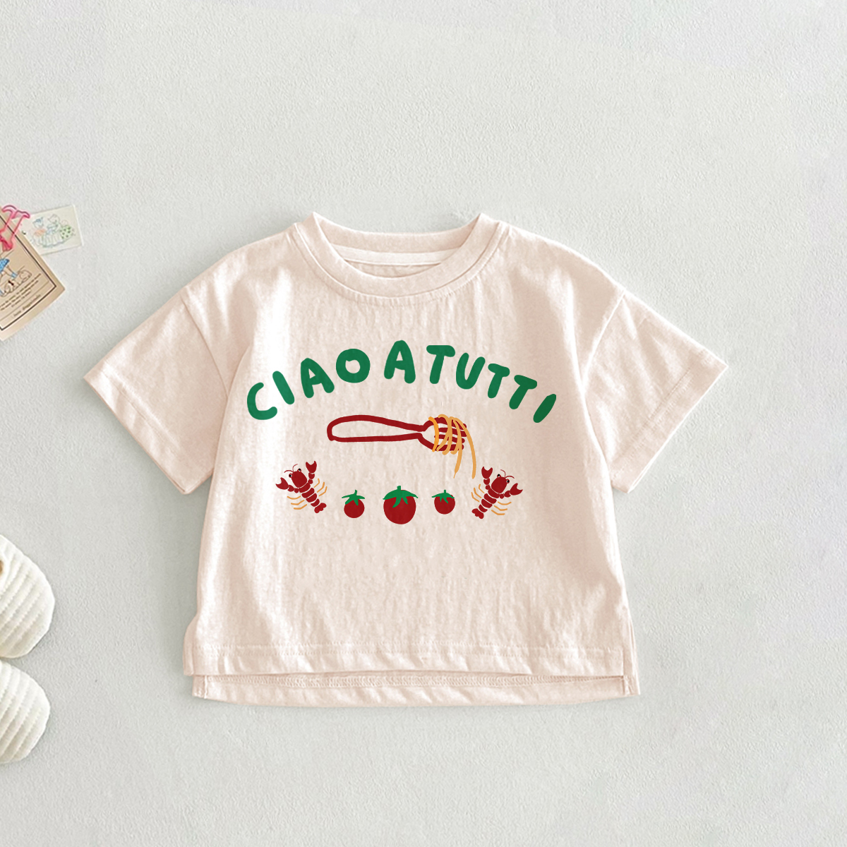 CIAO A TUTTI Baby Toddler T-Shirt