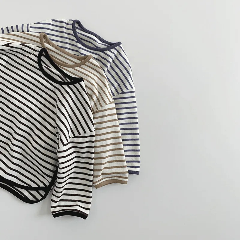 Toddler Stripe Simple Base Layer T-Shirt