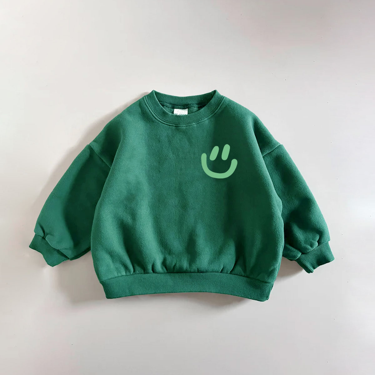 Baby & Kids Smiley Multicolor Sweatshirt