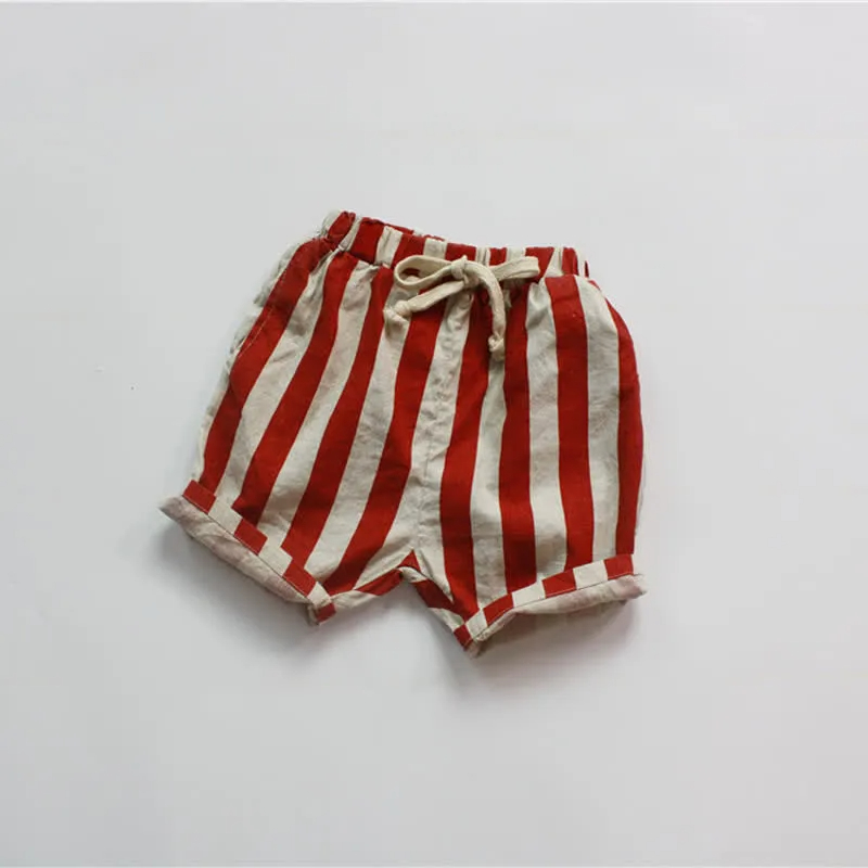 Toddler Lovely Vertical Striped Shorts