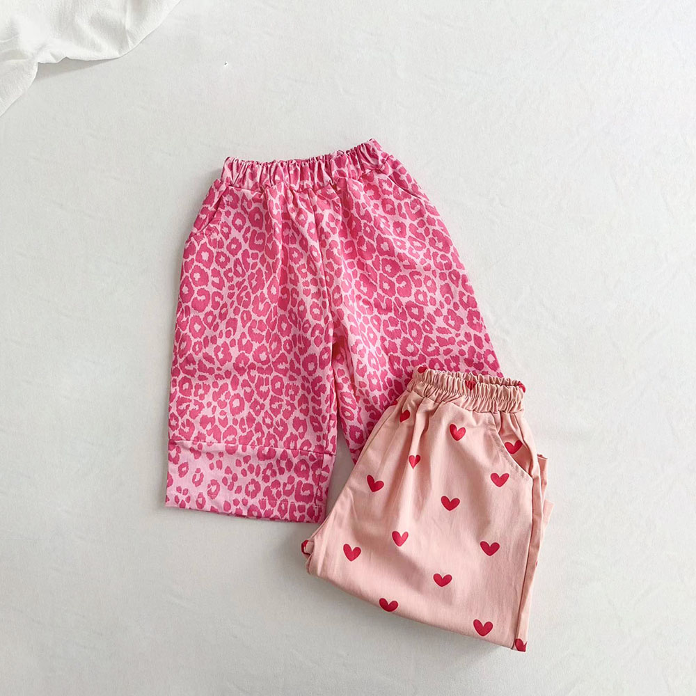 Baby & Kids Leopard Print Casual Pants
