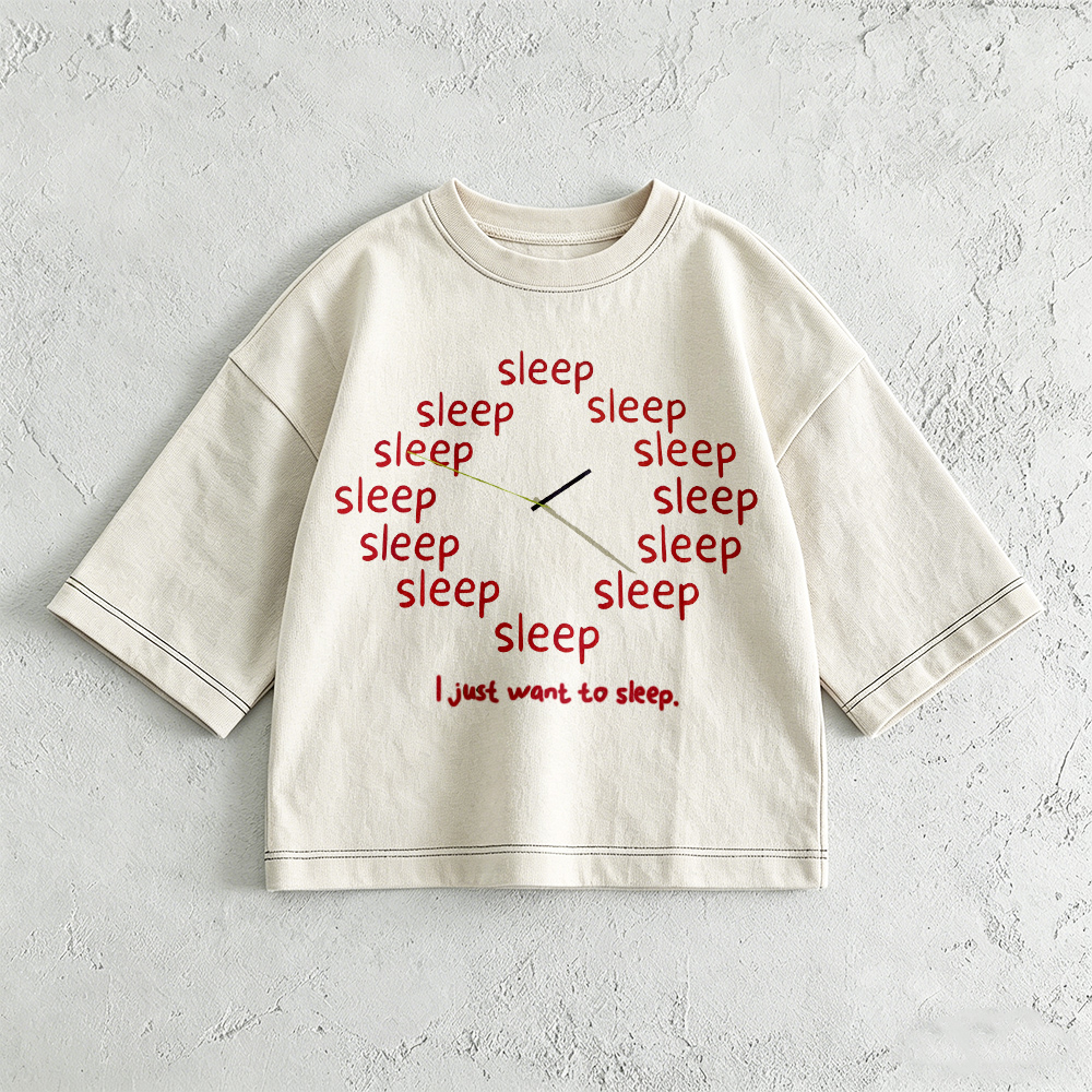 I JUST WANT TO SLEEP Baby & Kids Print T-Shirt (6M-12Y)