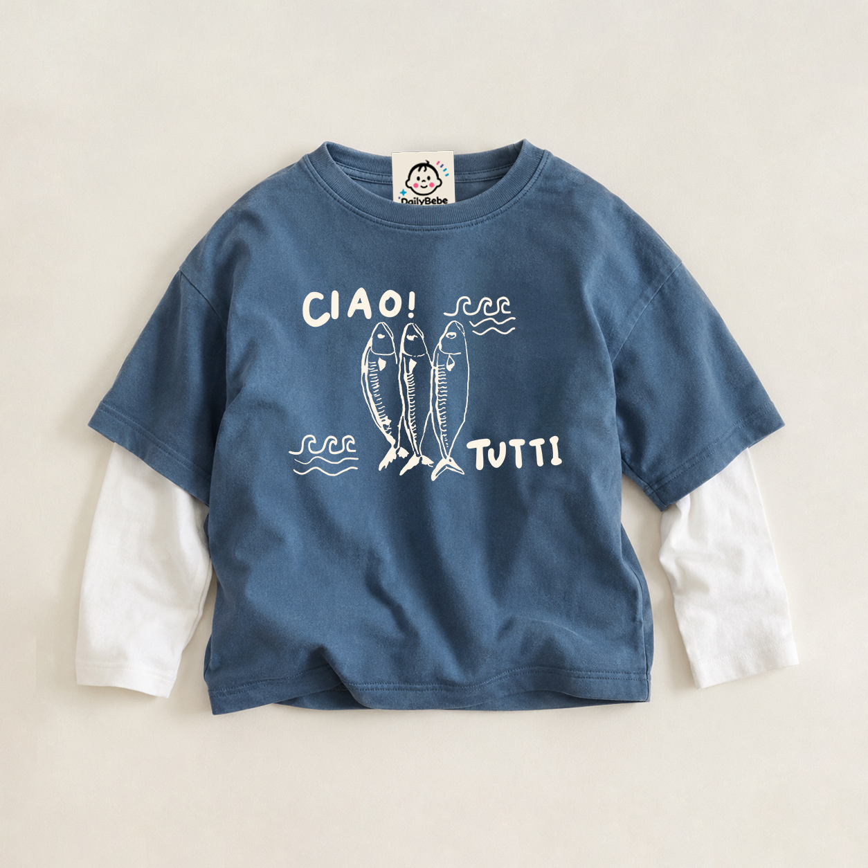 I DON'T WANT TO GO HOME Baby & Kids Print T-Shirt (6M-12Y)