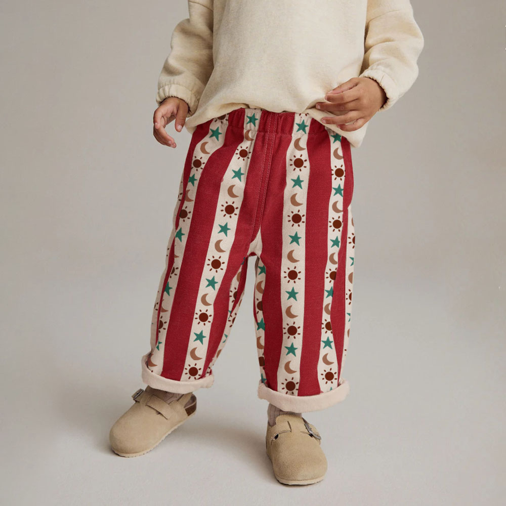 Baby & Kids Star Sun Moon Stripe Pants