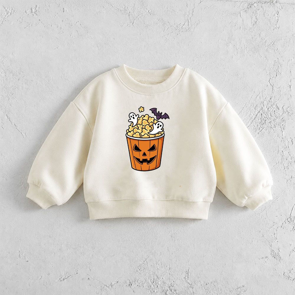 Baby & Kids Ghost Popcorn Pattern Sweatshirt
