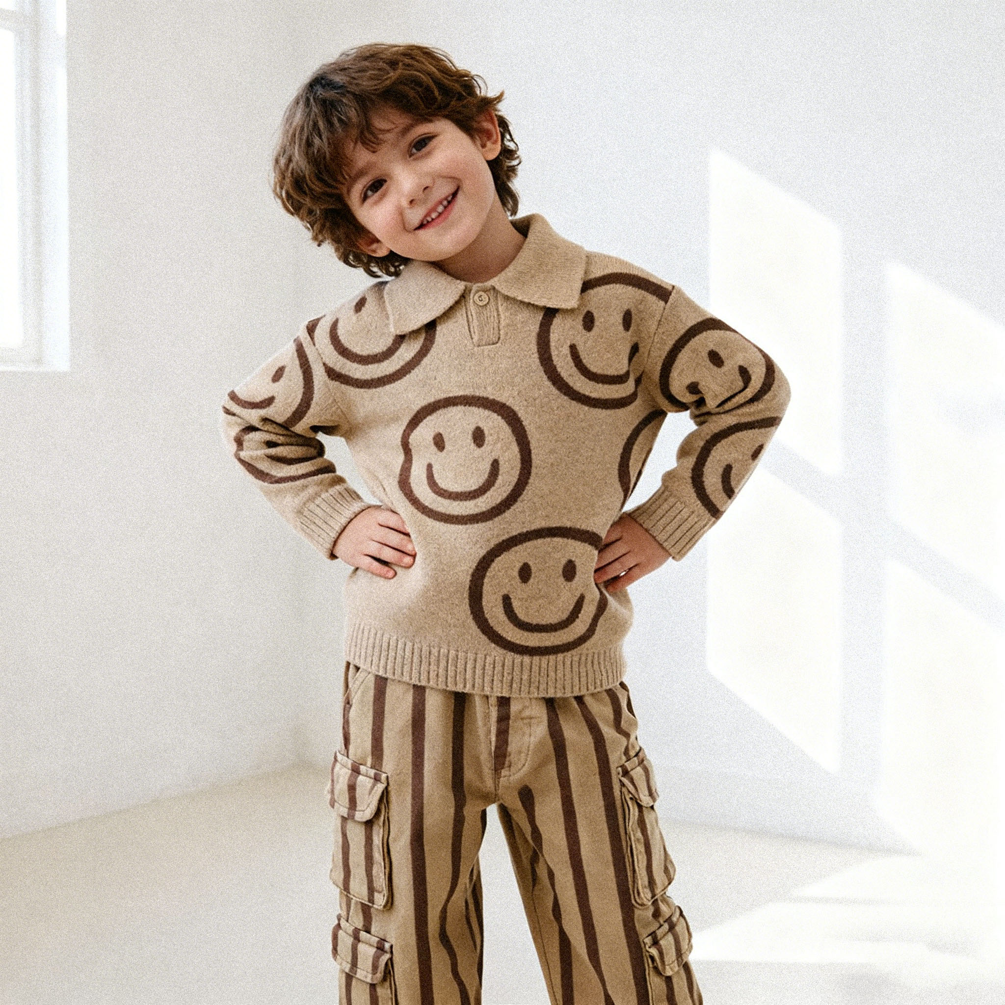 Baby & Kids Stripe Multiple Pockets Pants