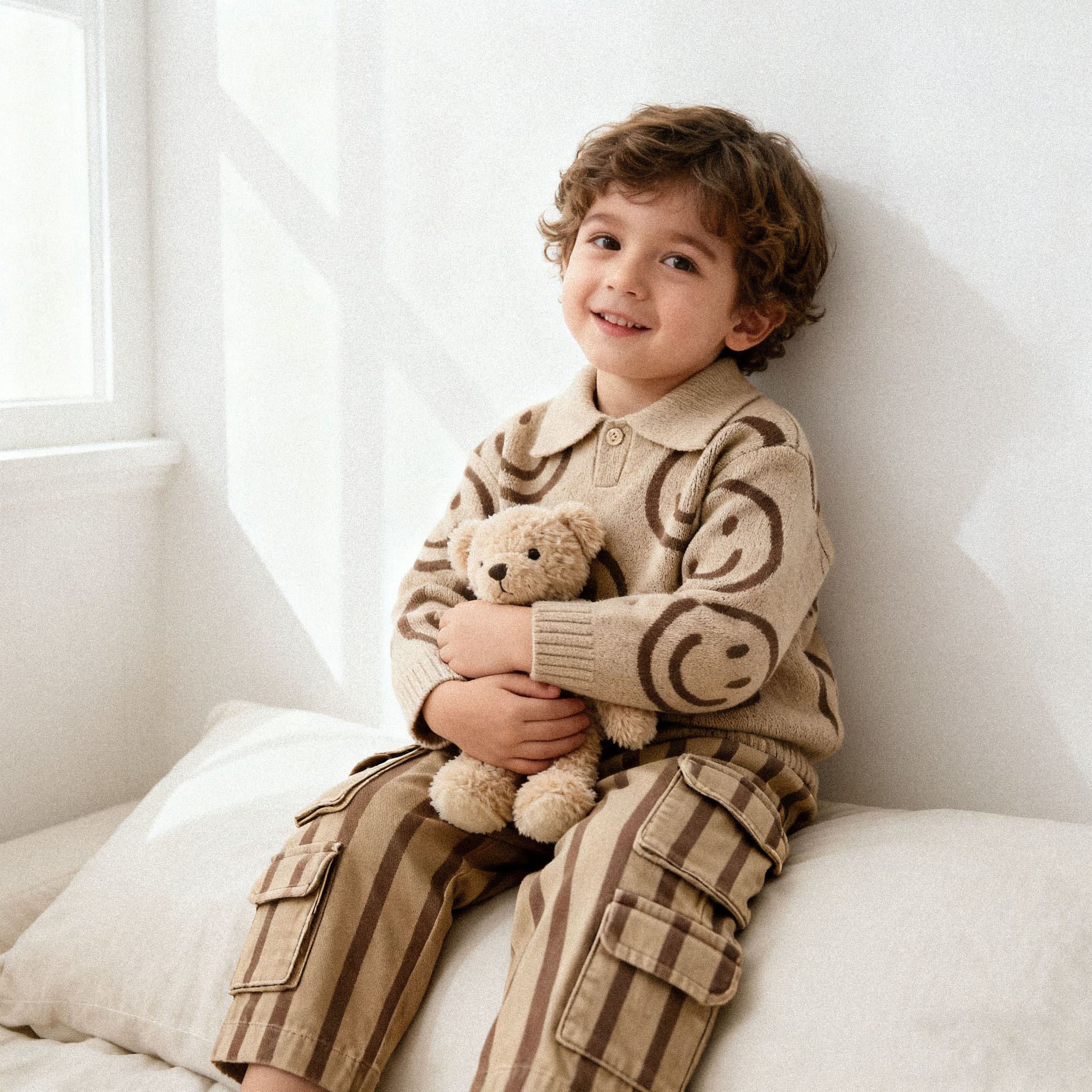 Baby & Kids Stripe Multiple Pockets Pants