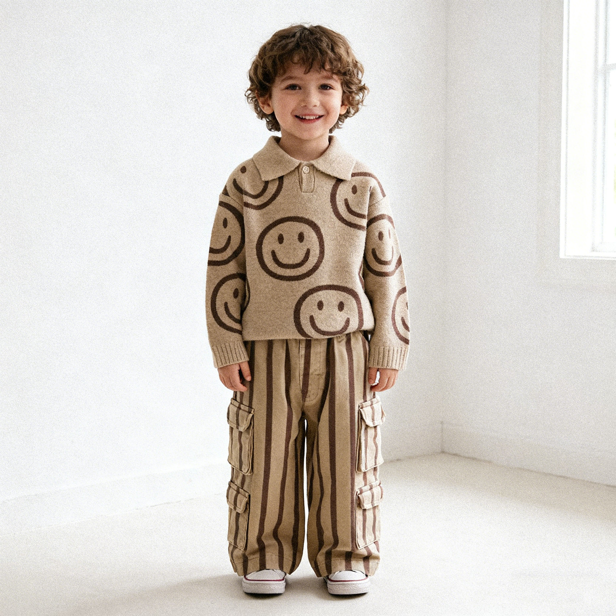 Baby & Kids Stripe Multiple Pockets Pants