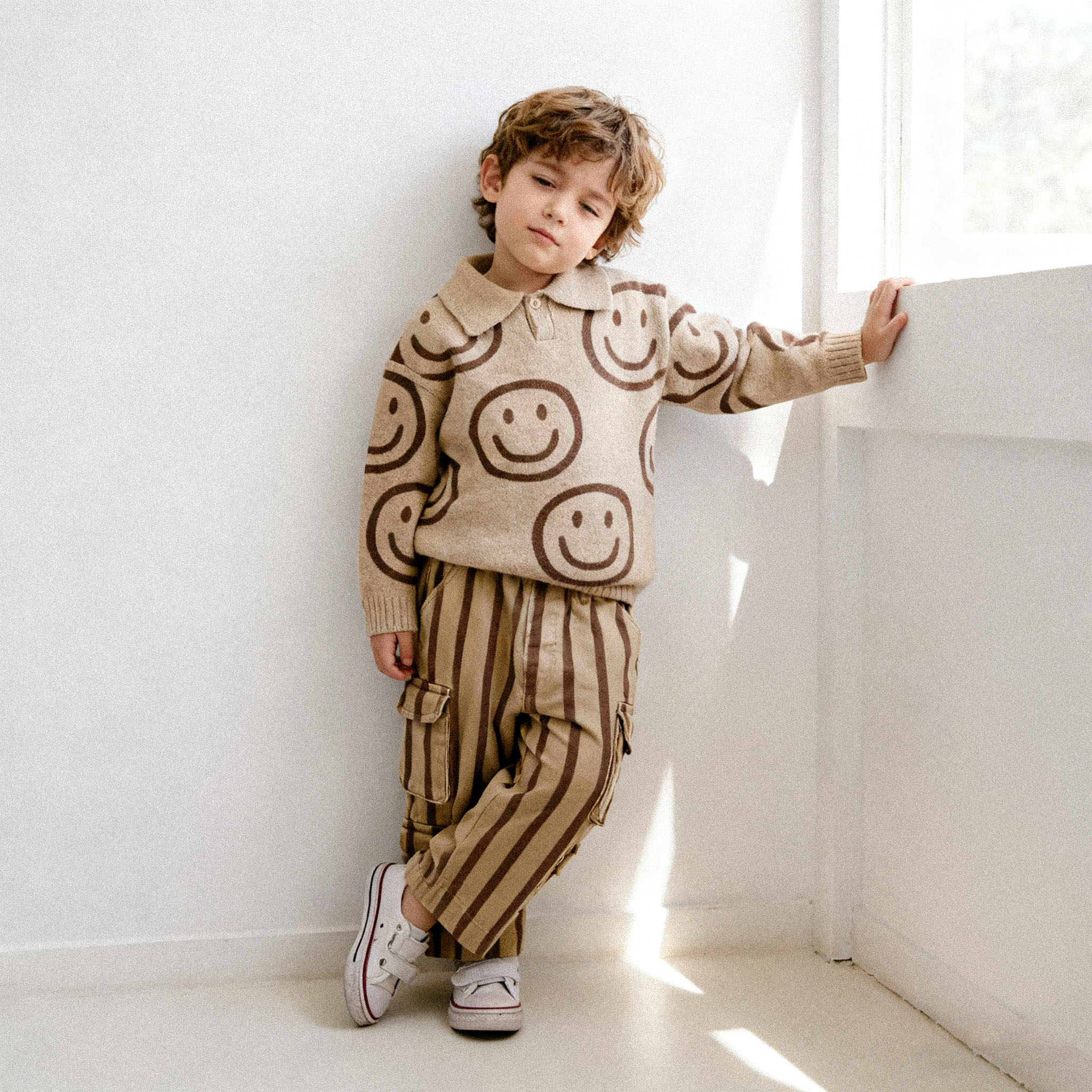 Baby & Kids Stripe Multiple Pockets Pants