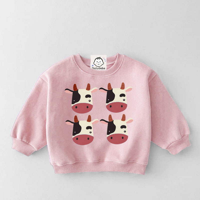 Baby & Kids Cow Sweatshirt