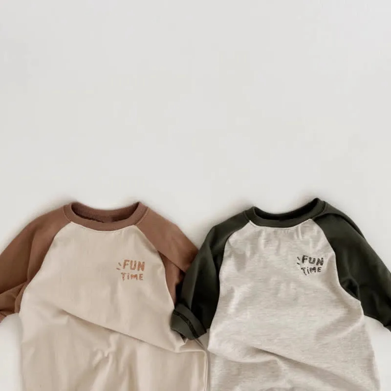 FUN TIME Baby Raglan Romper