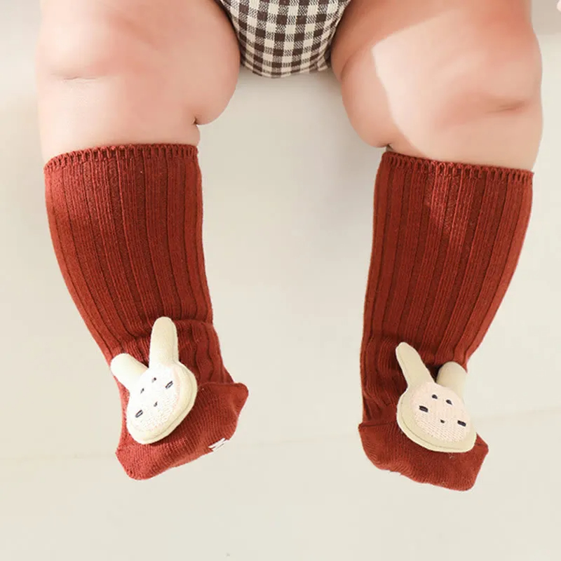 Baby 3D Animal Ribbed Floor Socks