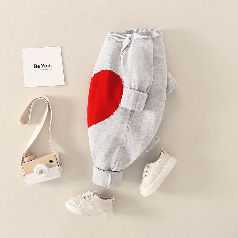 Heart Knitted Romper