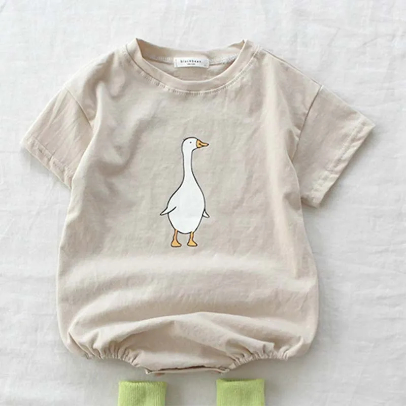 Baby Goose Crew Neck Bodysuit