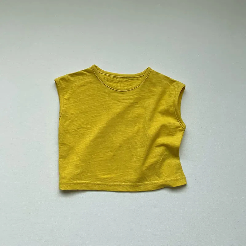 Body Toddler Solid Color Tank