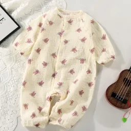 Baby Cute Animal Print Romper