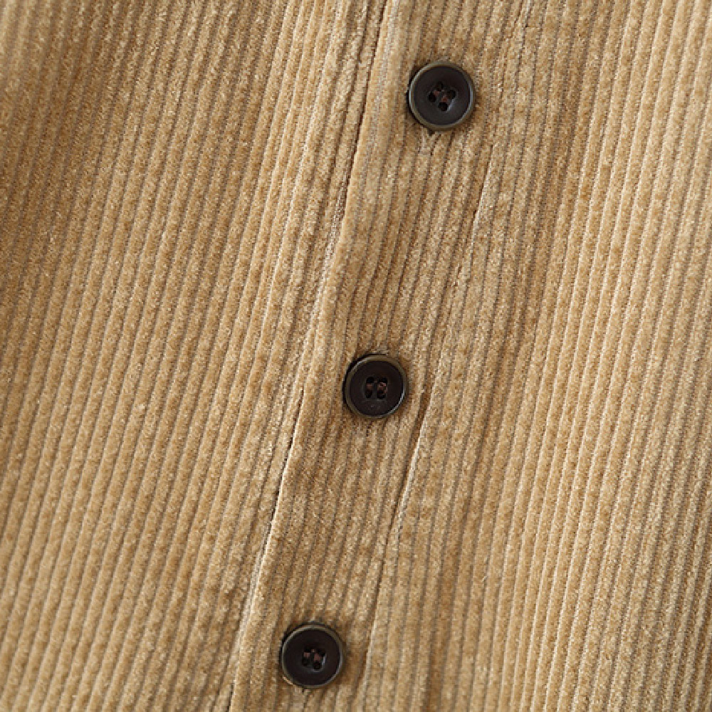 Kids Solid Color Corduroy Overalls