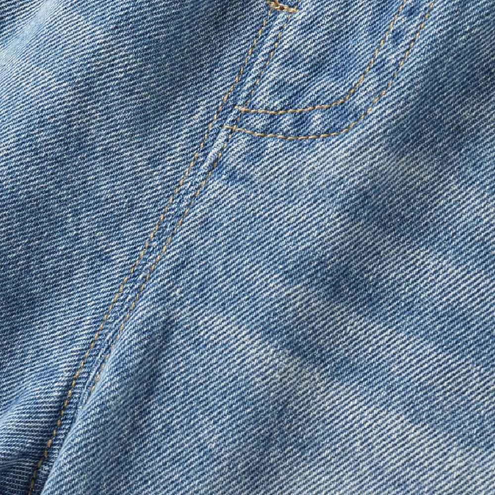 Baby & Kid Bear Embroidery Denim Pants
