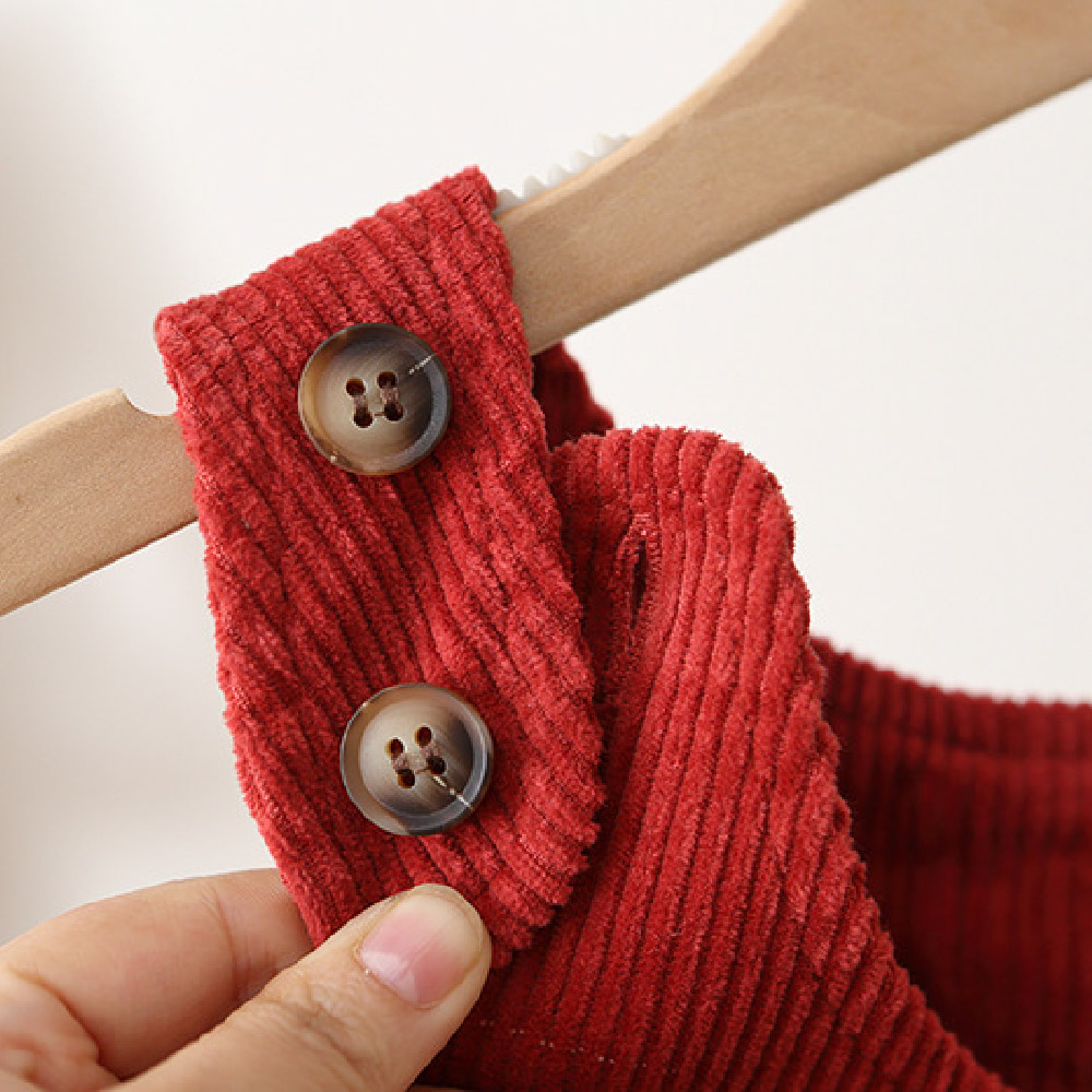 Kids Puppy Fleece Lined Overalls