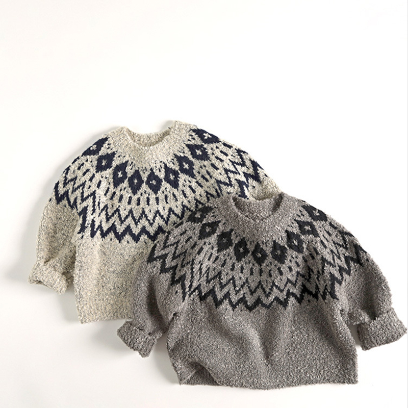 Toddler Fairman Pattern Sweater
