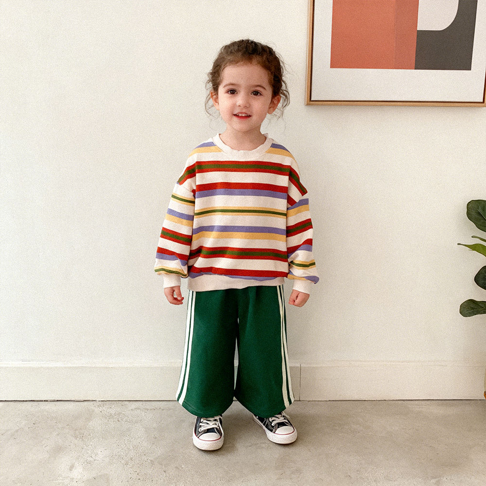 Baby & Kids Colorful Stripe 2-Piece Set