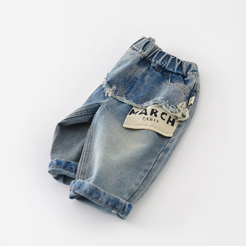 MARCH PARIS Baby Toddler Denim Pants