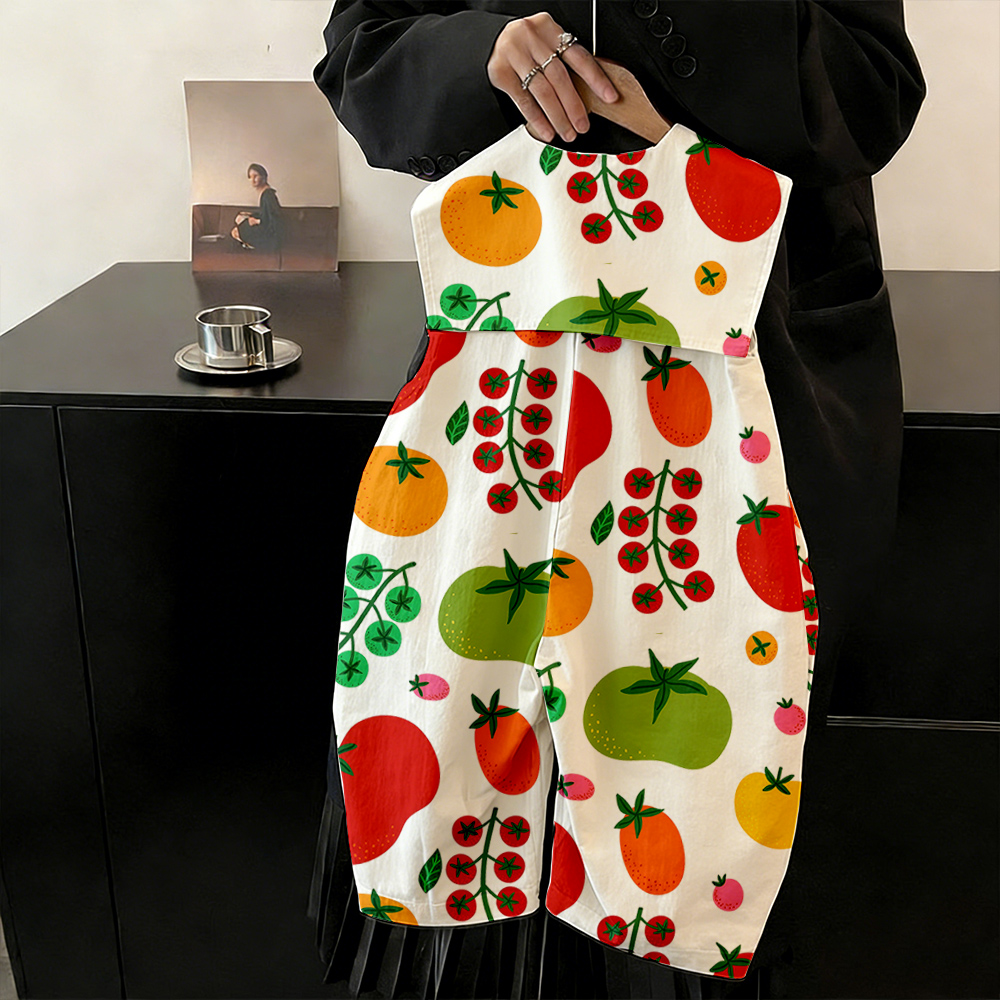 Baby Toddler Colorful Tomatoes Romper