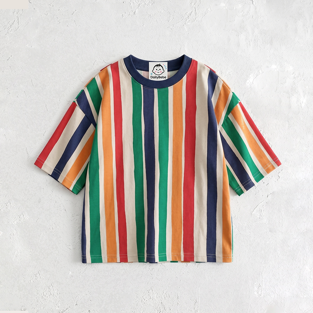 Baby & Kids Colorful Stripe T-Shirt (6M-12Y)