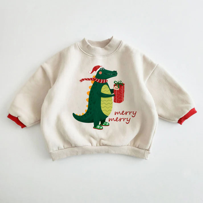 MERRY Baby Toddler Crocodile Sweatshirt