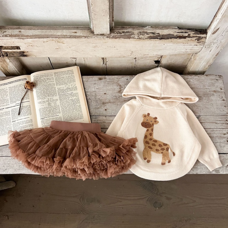 Baby Sweater Cape Coat & Short