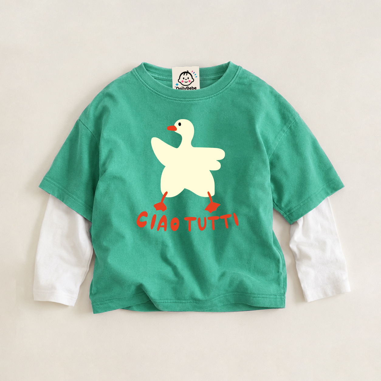 I DON'T WANT TO GO HOME Baby & Kids Print T-Shirt (6M-12Y)