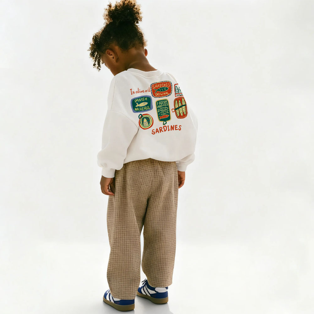 SARDINES Baby & Kids Pattern Sweatshirt