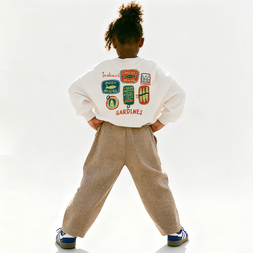 SARDINES Baby & Kids Pattern Sweatshirt