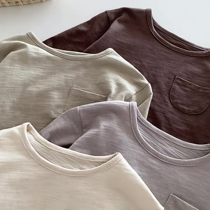 Baby Slub Cotton T-Shirt