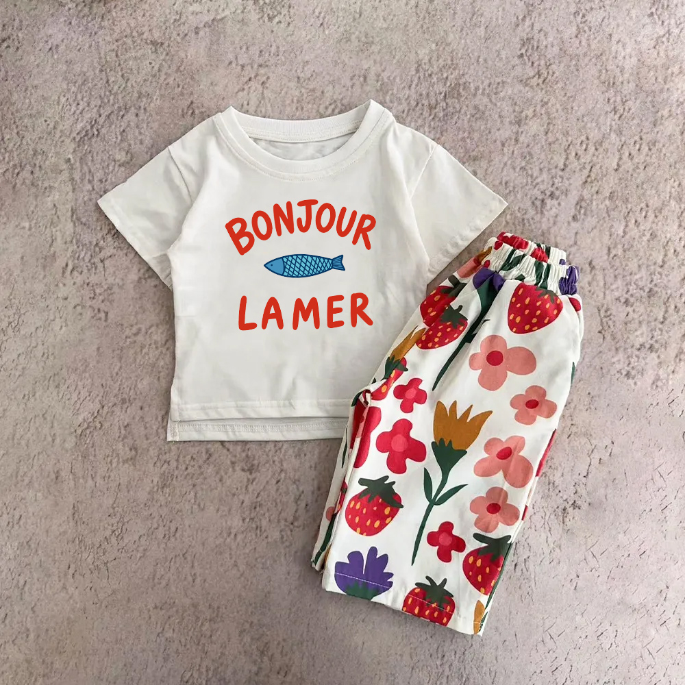 BONJOUR LAMER Baby Toddler 2-Piece Set