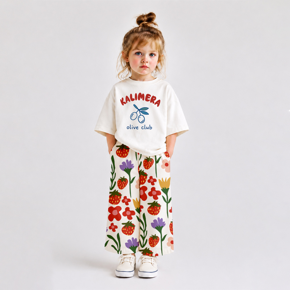 Baby Toddler Alphabet 2-Piece Sweatshirt Set