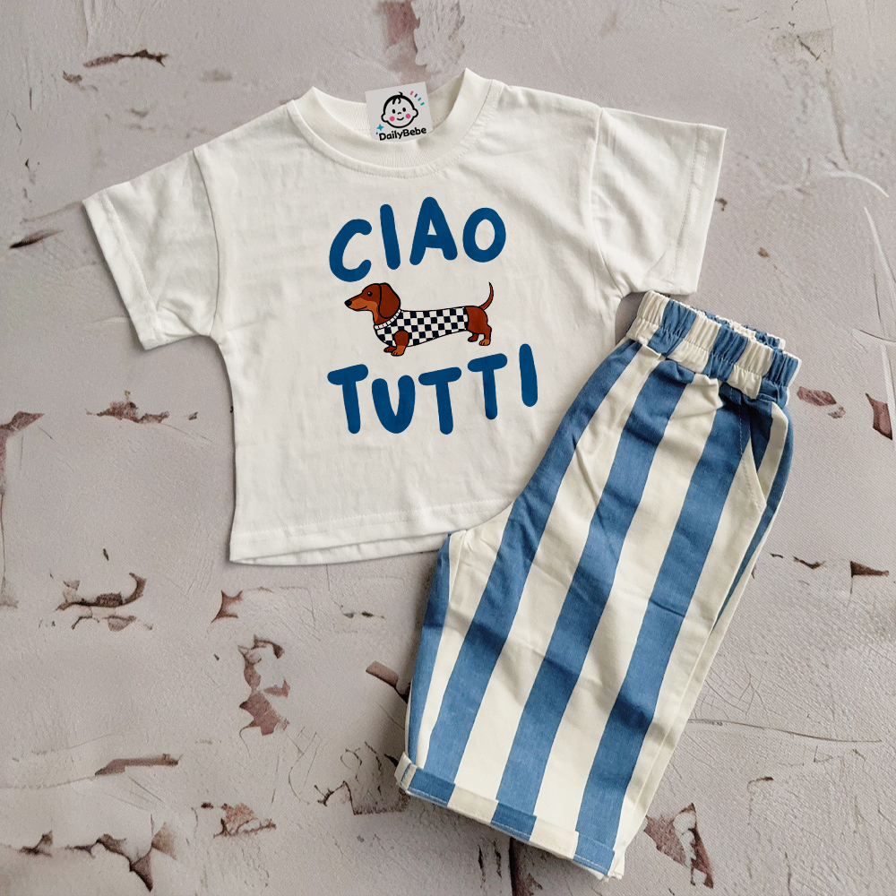 Baby Toddler Alphabet 2-Piece Sweatshirt Set