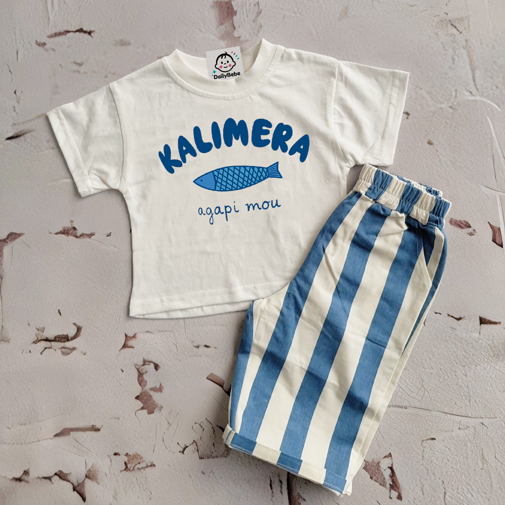 Baby Toddler Alphabet 2-Piece Sweatshirt Set